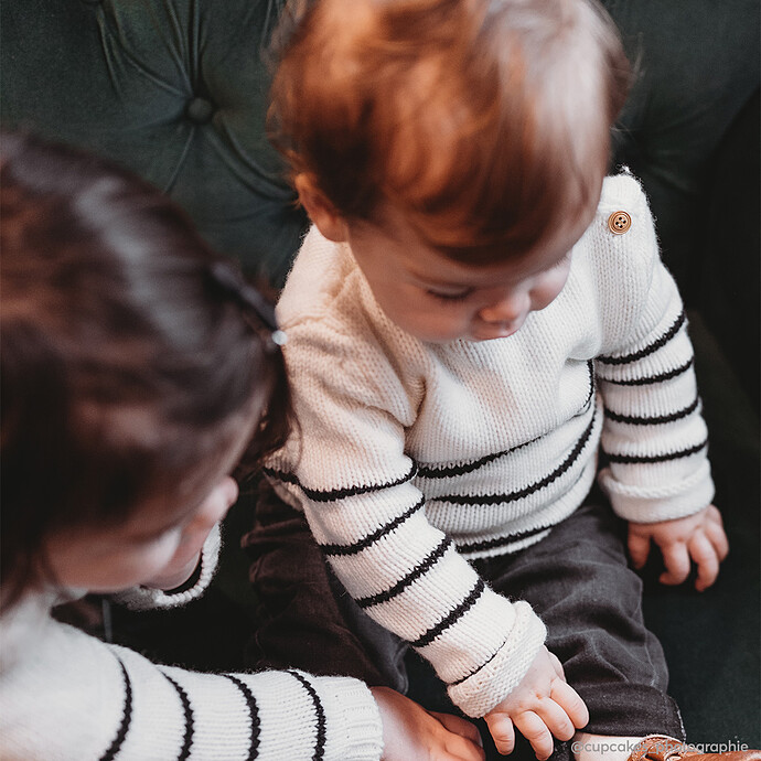Achat Pull Marinière Bébé La Mèrinière - 24 Mois