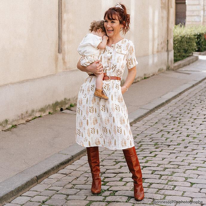 Achat Robe Saharienne d'Allaitement Paulin Signature Végétale x You&Milk - XL