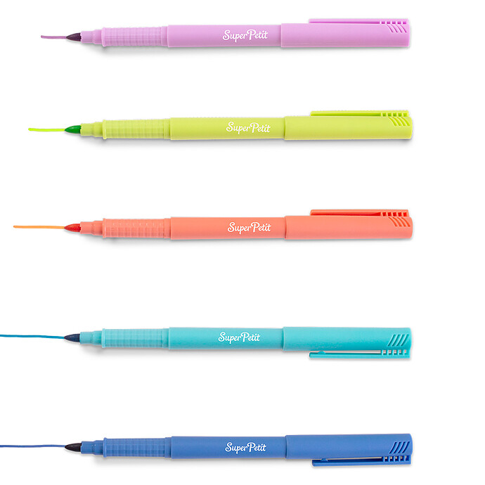 Achat Boîte de 5 Feutres Effaçables Pointes Fines pour Silicone
