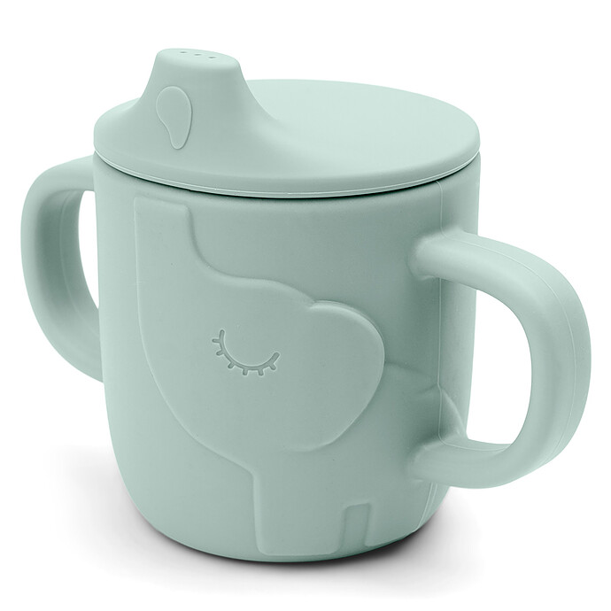 Tasse d'Apprentissage Peekaboo Elphee Bleu - 120 ml Done by Deer