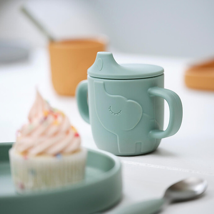 Tasse et verre