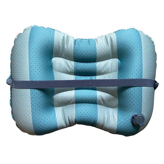Coussin de Chaise Nomade - Stripes Mint Dark Mint NOUI NOUI