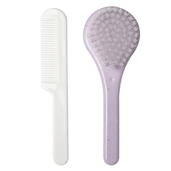 Set Coiffure Brosse et Peigne Luma - Speckles Lila Luma
