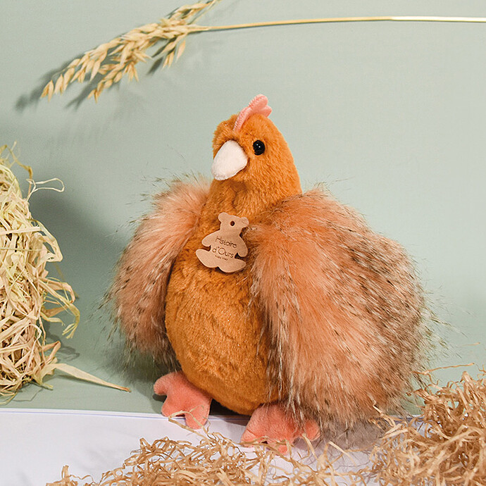 Poulette - Orange Histoire d'Ours
