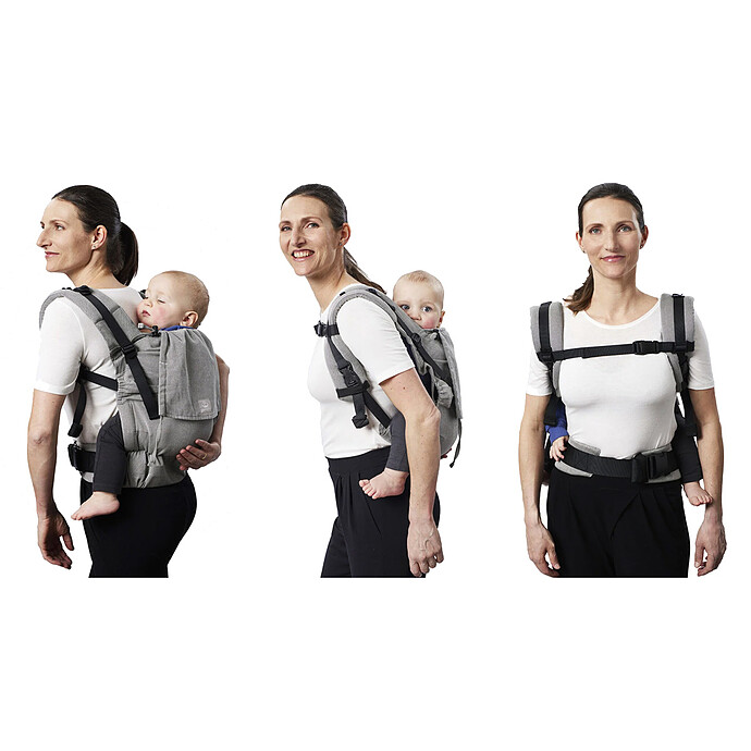 Porte-bébé Limas Carrier Flex - Beige Bohème Limas