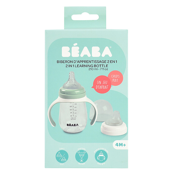 Achat Biberon 2-en-1 Sage Green - 210 ml