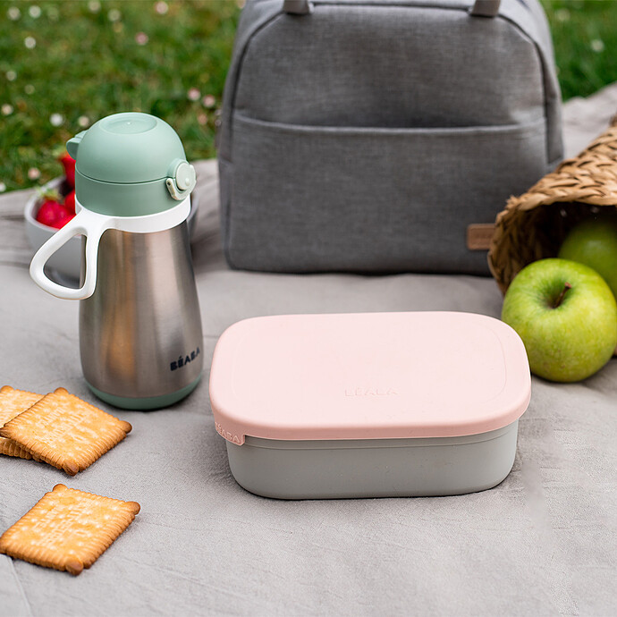 Avis Boîte Repas Inox - Powder Pink