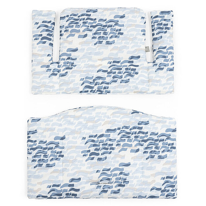 Coussin Classic Tripp Trapp - Waves Blue Stokke
