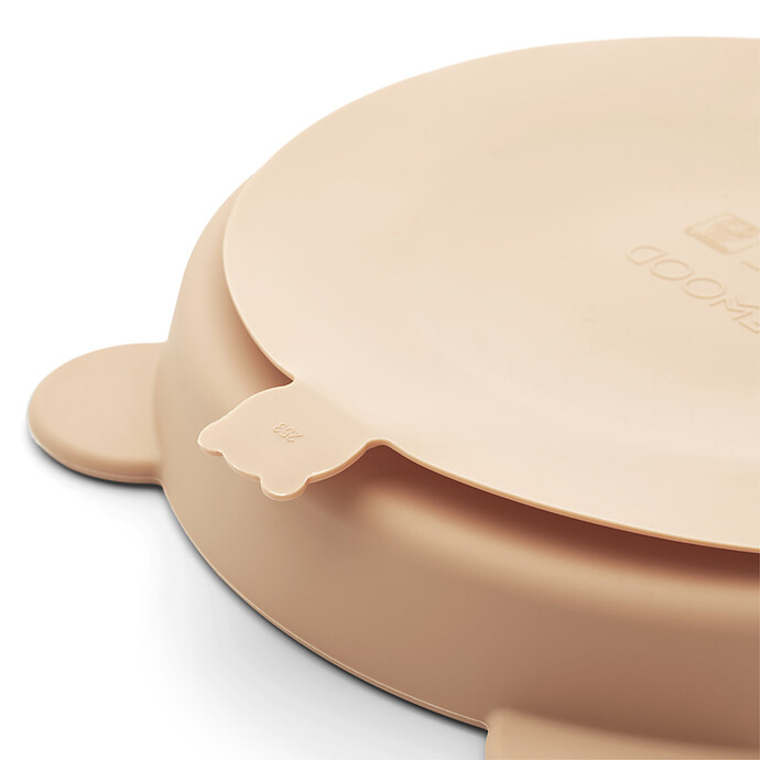 Lot de 2 Assiettes Compartimentées Stacy - Mustard Tuscany Rose Mix Liewood