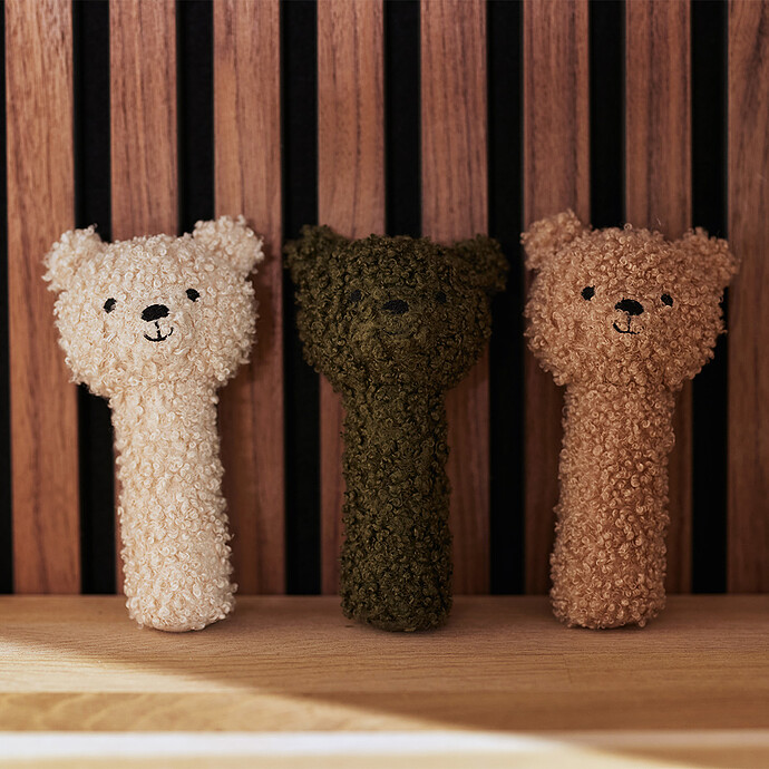 Achat Hochet Teddy Bear - Naturel