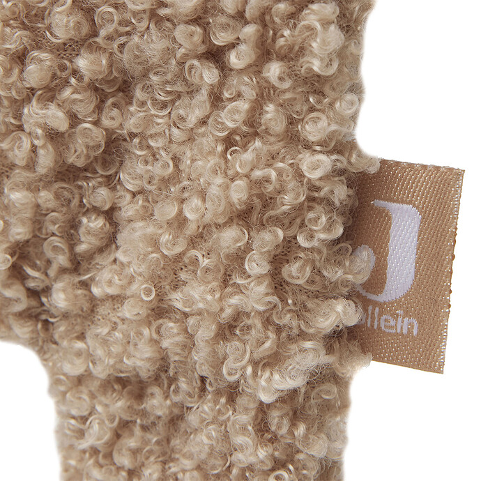 Doudou Attache Tétine Teddy Bear - Biscuit Jollein