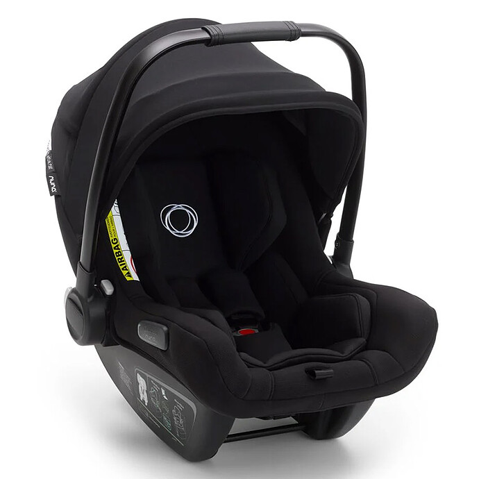 Siège Auto Turtle Air by Nuna i-Size Groupe 0+ - Noir Bugaboo