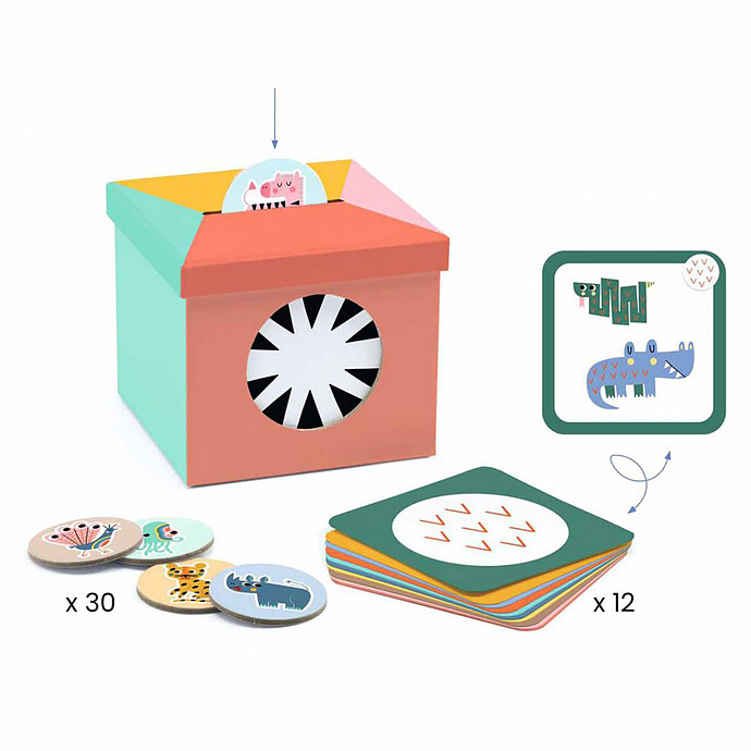 Jeu Educatif KiouKoi Animaux Djeco