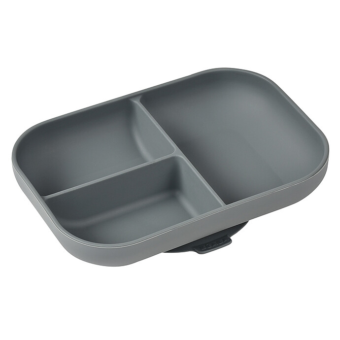 Assiette Compartimenté avec Ventouse - Mineral BÉABA
