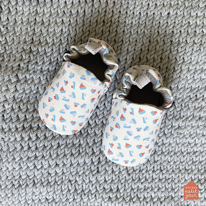 Achat Chaussons en Coton Les Bateaux - 16/17