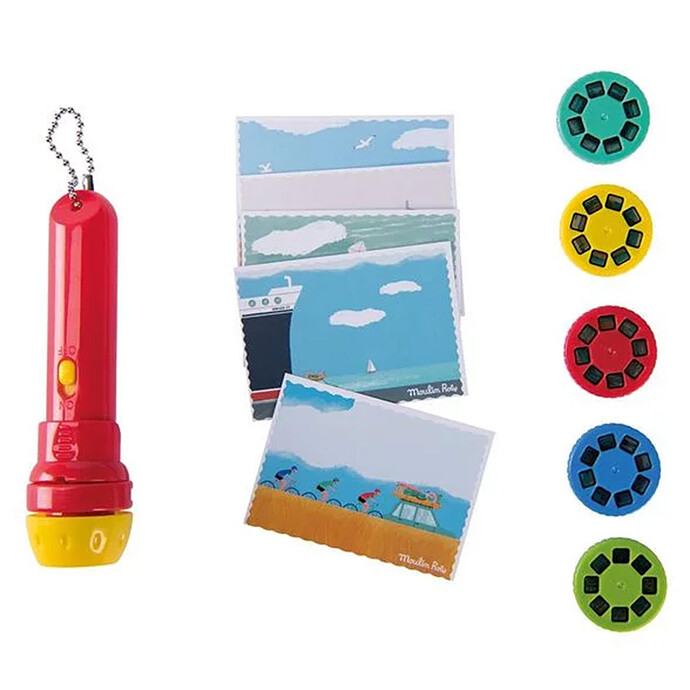 Lampe à Histoires Les Petites Aventures - Les Petites Merveilles Moulin Roty