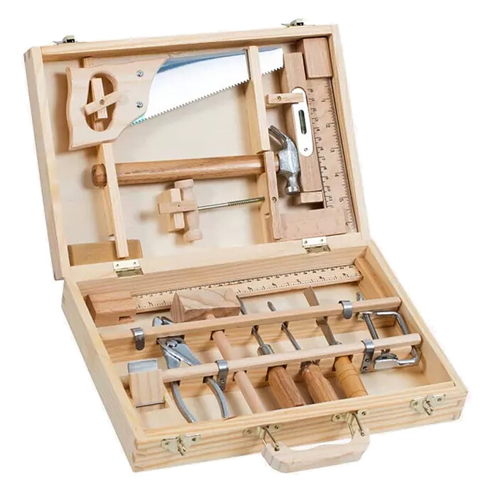 Grande Valise Bricolage - Les Jouets d'Hier Moulin Roty