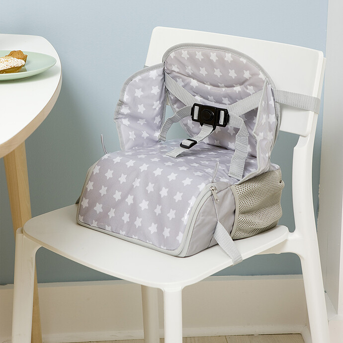 Chaise Nomade Travel Up - White Stars BabyToLove