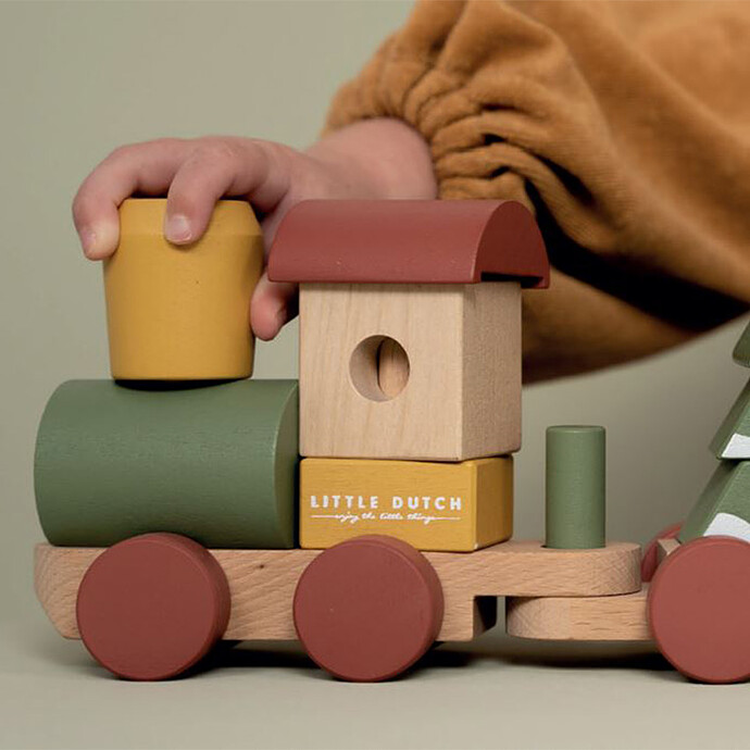 Achat Train à Blocs de Noël