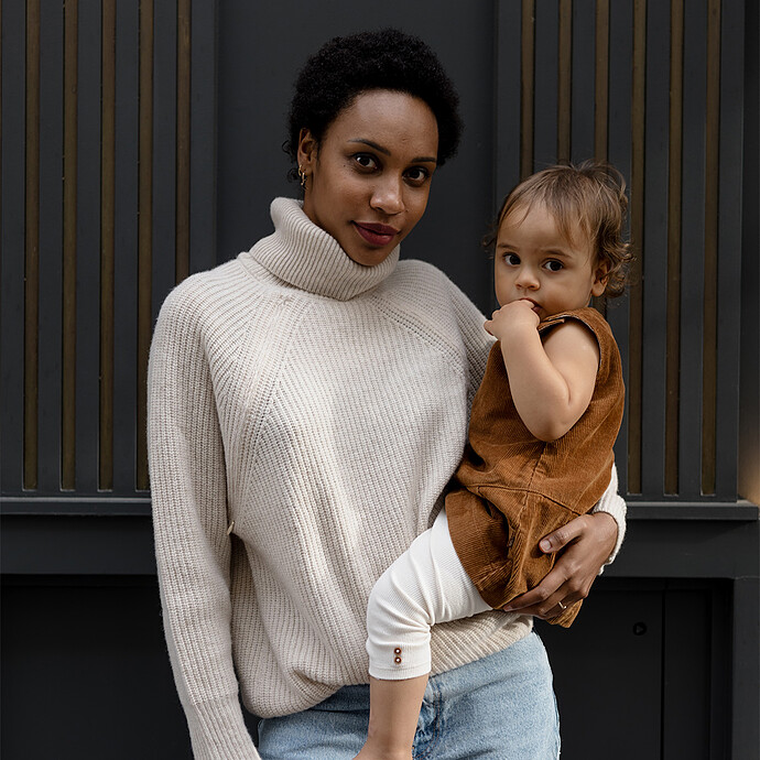 Avis Pull d'Allaitement Sweet Mama Just Mama Beige - XL