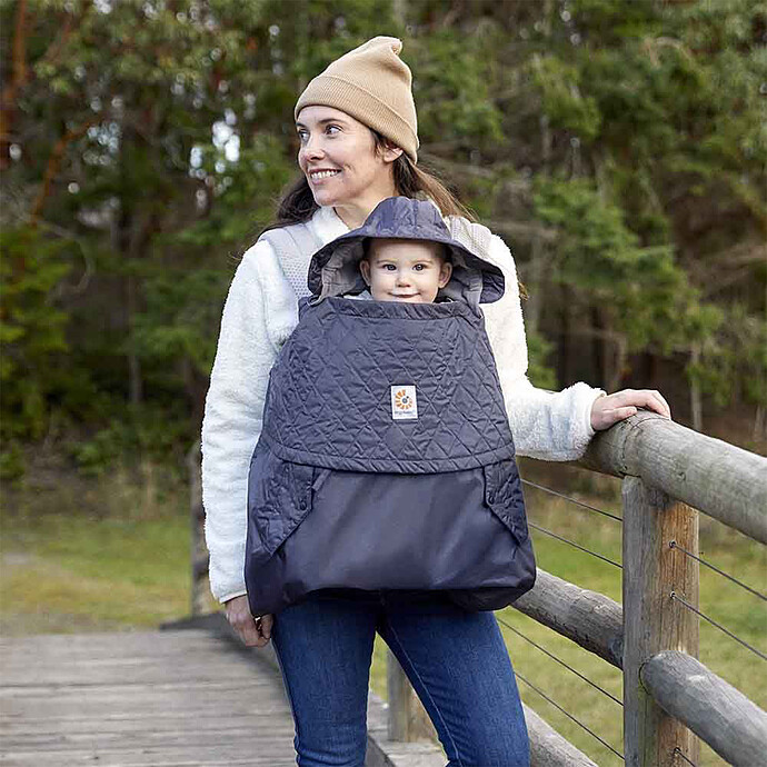 Cocon Hiver - Gris Charbon (Ergobaby) - Image 2