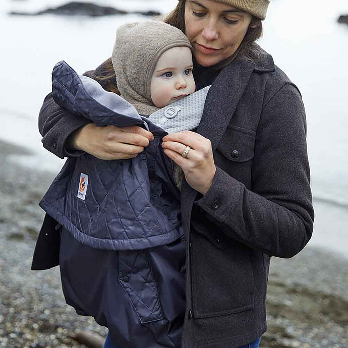 Cocon Hiver - Gris Charbon (Ergobaby) - Image 4