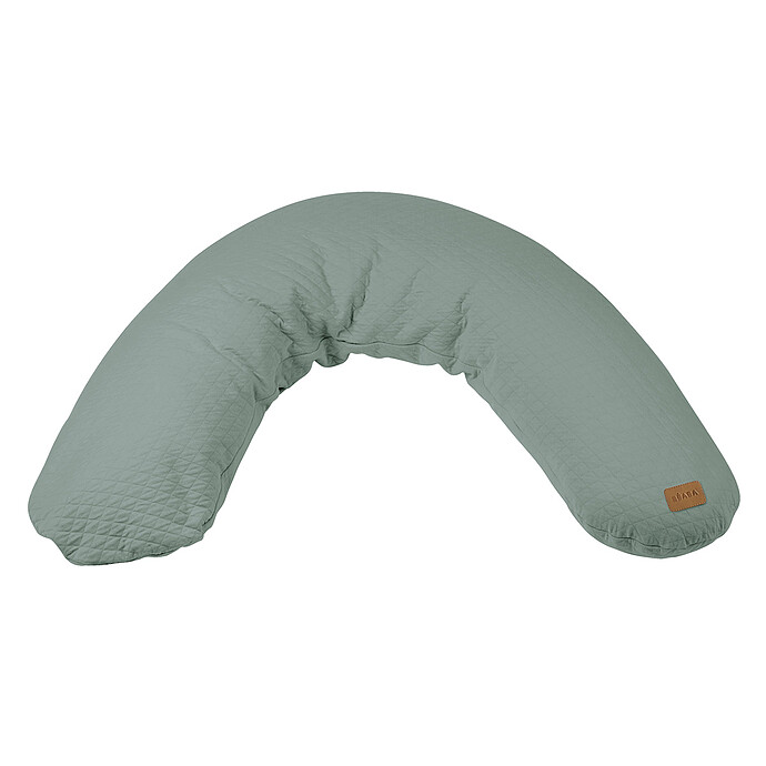 Coussin d'Allaitement Big Flopsy Fleur de Coton - Sage Green BÉABA