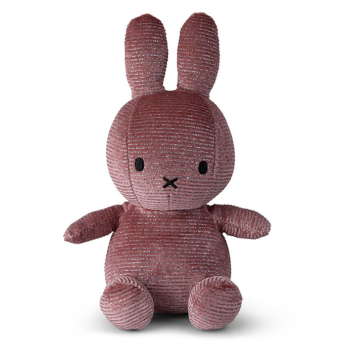 Lapin Miffy Glamour Rose - Petit Bon Ton Toys