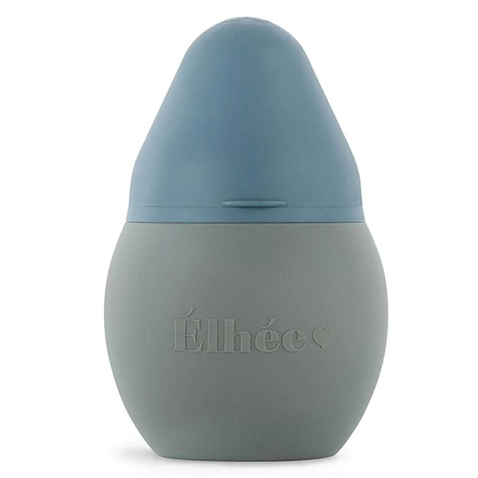 Gourde d'Apprentissage Bubble Kaki & Blue Grey - 240 ml Elhée