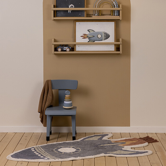 Tapis Rocket Space  80 x 130 cm Little Dutch