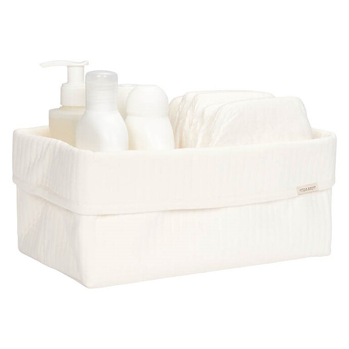 Panier de Commode Grand Pure - Soft White Little Dutch