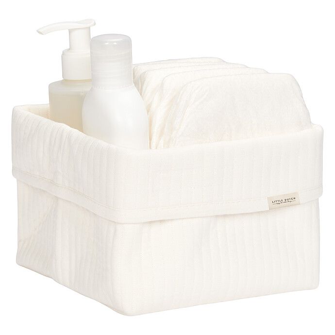 Panier de Commode Petit Pure - Soft White Little Dutch