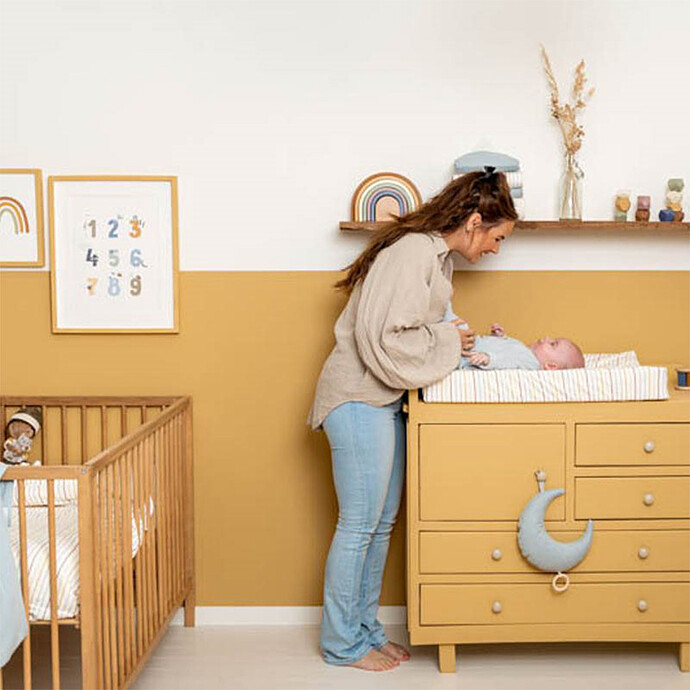 Matelas et housse à langer