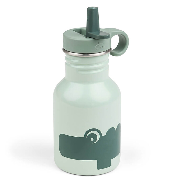 Gourde Inox Croco Vert - 350 ml Done by Deer
