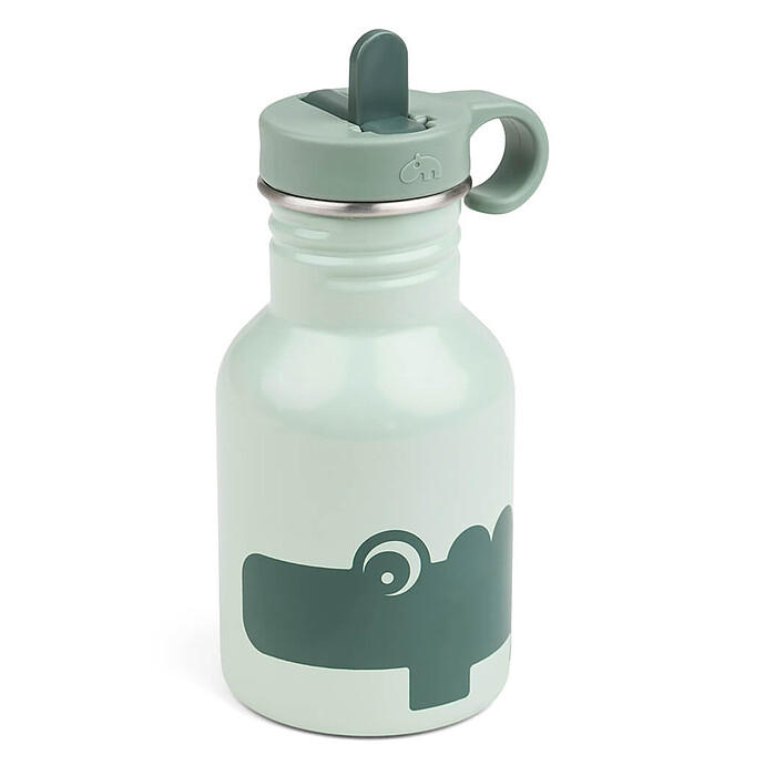 Gourde Inox Croco Vert - 350 ml Done by Deer