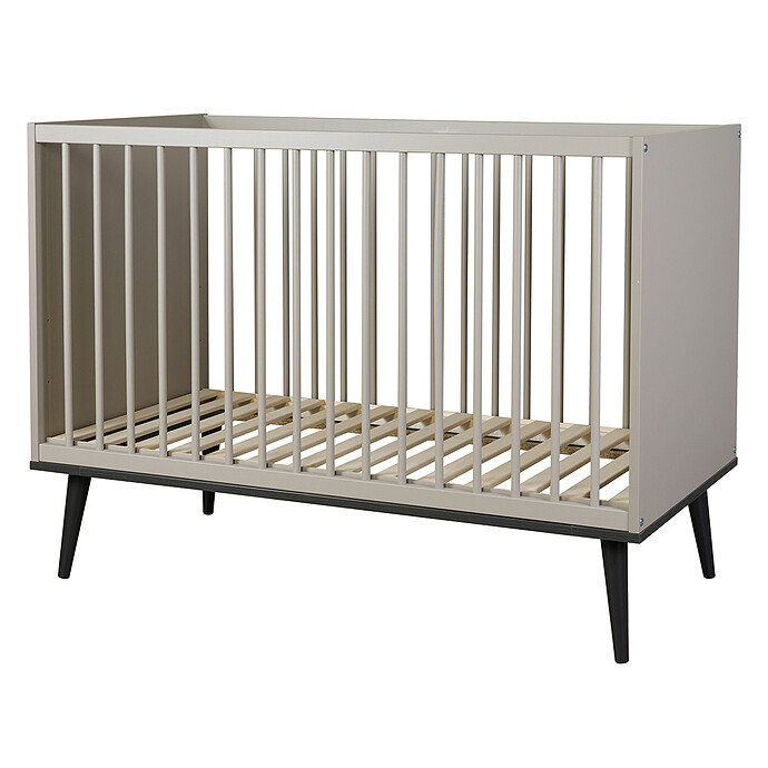 Lit Bébé Flow Stone - 60 x120 cm Quax