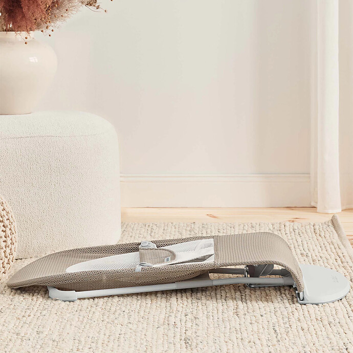 Avis Transat Balance Soft Mesh - Gris Beige et Blanc