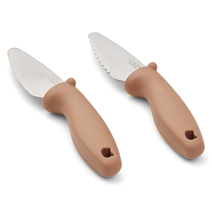 Lot de 2 Couteaux d'Apprentissage Perry - Tuscany Rose Liewood