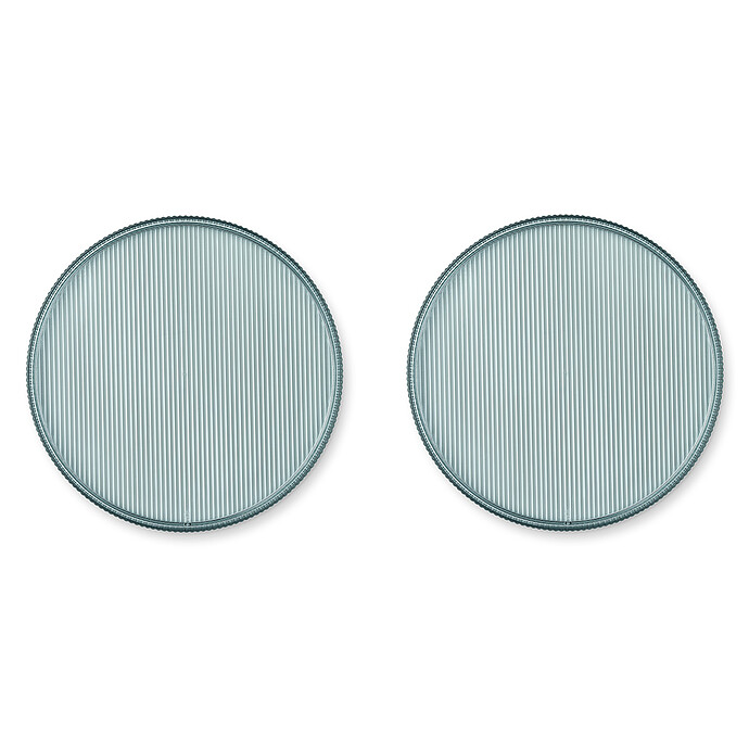 Lot de 2 Assiettes Johs - Sea Blue Liewood
