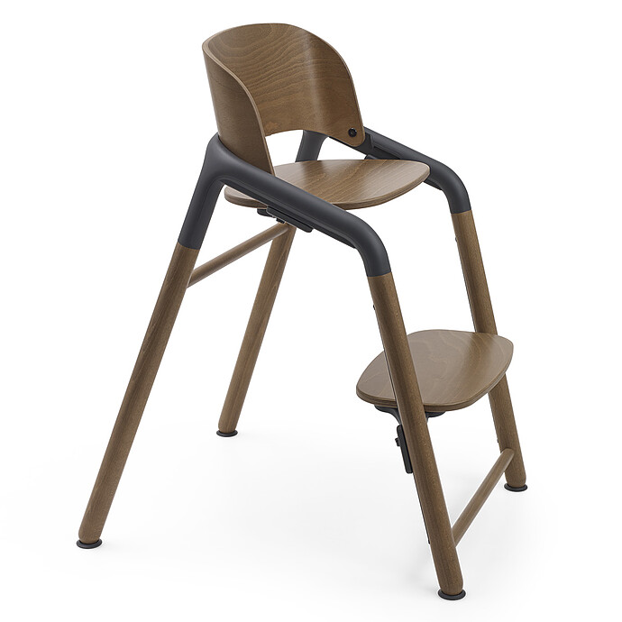 Chaise Haute Bugaboo Giraffe - Bois Chaud et Gris Bugaboo