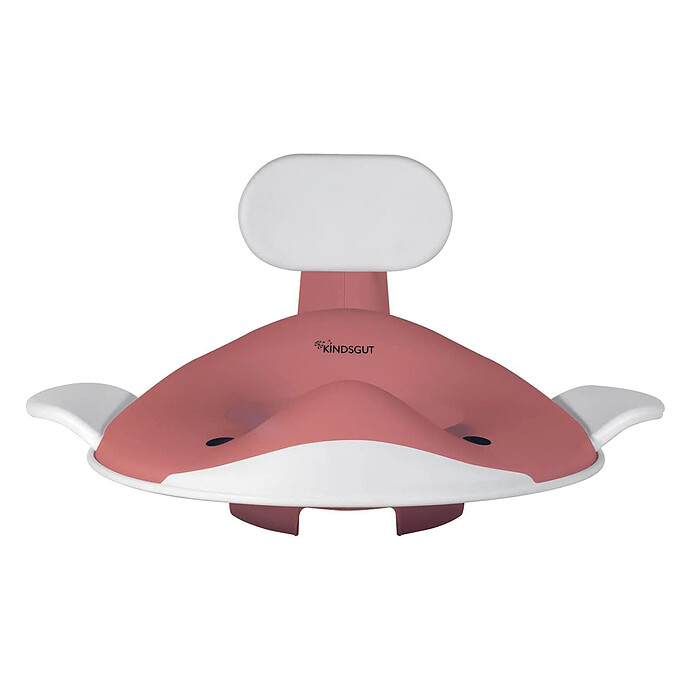 Réducteur de Toilette Baleine - Rose foncé Kindsgut