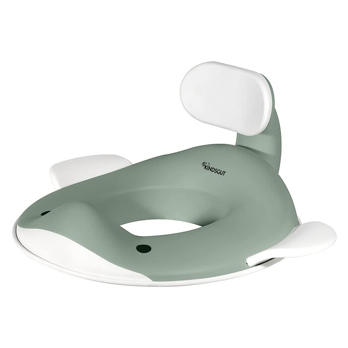 Réducteur de Toilette Baleine - Pistache Kindsgut