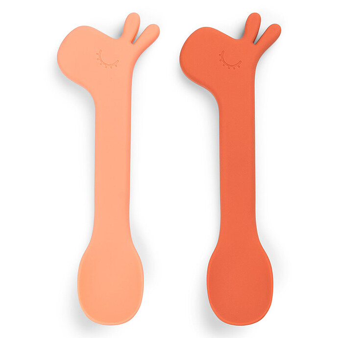 Lot de 2 Cuillères - Lalee Papaye Done by Deer