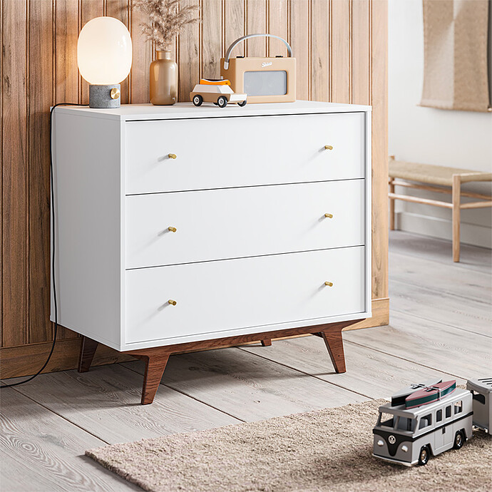 Avis Commode et Plan à Langer Mid II - Noix et Blanc