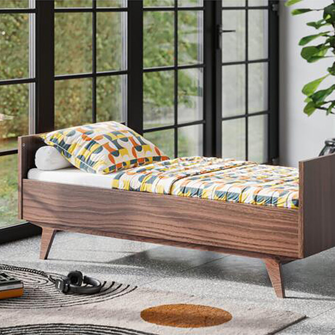 Avis Lit Bébé Evolutif Mid II Noix - 70 x 140 cm