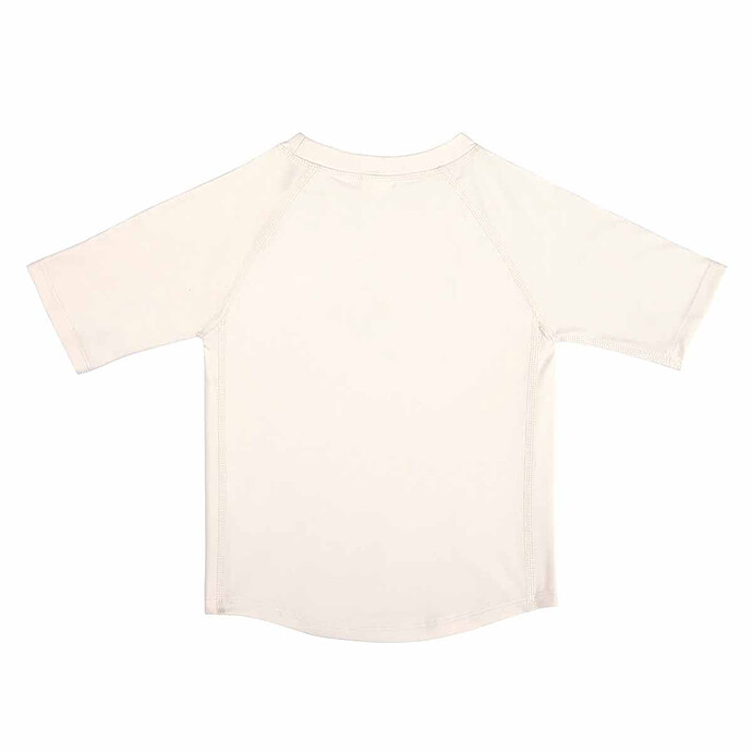 T-shirt Anti-UV Manches Courtes Splash & Fun Poissons Blanc Cassé - 3/6 Mois LÄSSIG
