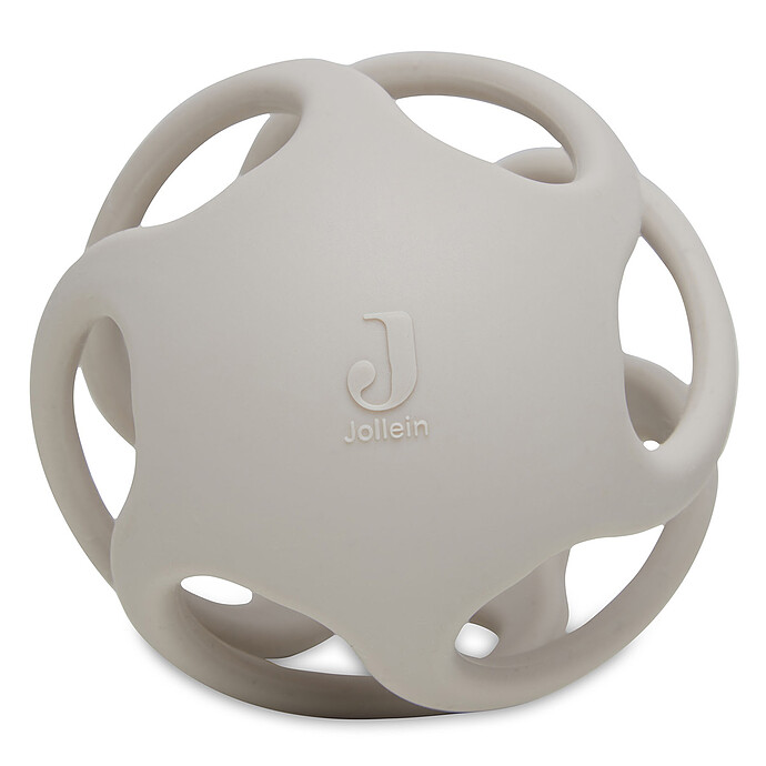 Jouet de Dentition Balle - Nougat Jollein