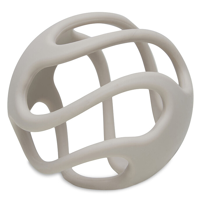 Jouet de Dentition Balle - Nougat Jollein