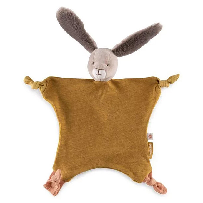 Doudou Lapin Ocre - Trois Petits Lapin Moulin Roty