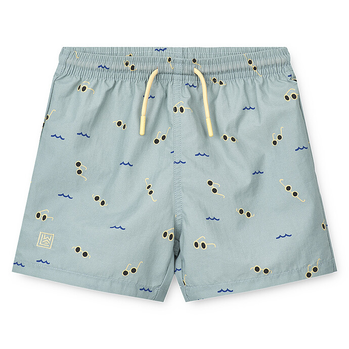 Short de Bain Duke Sunnies Sea Blue - 4 Ans Liewood
